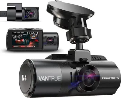 Image de Caméra embarquée 4K professionnelle avec vision nocturne - Mode parking 24h/24, 7j/7 - Résistante à la chaleur - Caméra embarquée avec capteur G de 512 Go