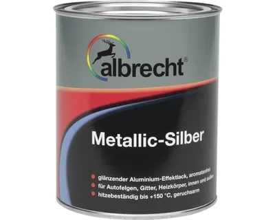 Produktbild von Albrecht Metallic-Silber 125 ml