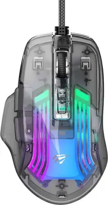 Obrázok produktu pre Havit MS1011SE wired gaming mouse (transparent/black)