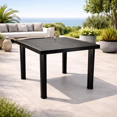 Gartentisch Fiocco Anthrazit 80x75x72cm