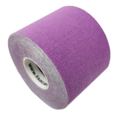 Produktbild von LisaCare Kinesiologie Tape - Lila - 5cm x 5m
