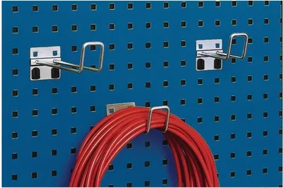 Produktbild von Bott Bügelhaken Tiefe 100 x Breite 60mm Draht-Durchmesser 6mm für Lochplatten 5St. / VE - 14010023