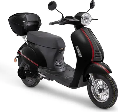 Produktbild von Elektroroller E3000 25 km/h E-Scooter Mofa schwarz E-Roller Elektroscooter Motorroller