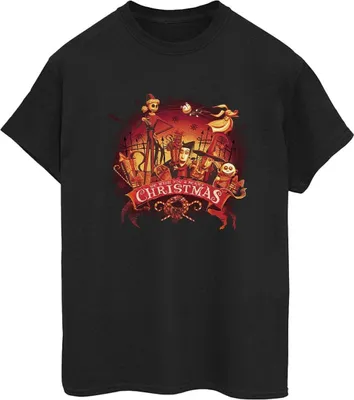 Produktbild von Disney - "The Nightmare Before Christmas" T-Shirt für Damen BI41766 (S) (Schwarz)