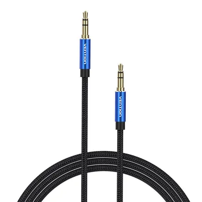 Produktbild von Audiokabel Vention BAWLH, 3,5 mm, 2 m, schwarz