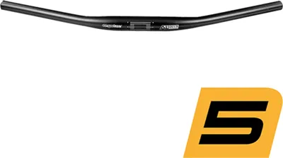 Produktbild von Ergotec Lenkerbügel Moon Ø 31,8 mm 625 mm Höhe 0 mm 23° schwarz
