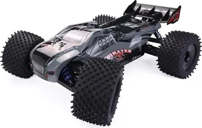 Produktbild von RC-Auto Chassis Bausatz - 9021 V3 - Maßstab 1:8 - 4WD - Metallrahmen - Radstand 370 mm - Ohne Elektronik/Akku - Schwarz