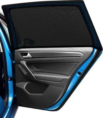 Produktbild von Famanu Auto-Sonnenschutz für Kinder 2 Stück - UV-Schutz für Autoscheiben - 114 x 46 cm