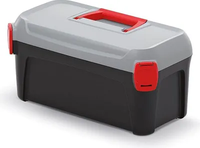 Immagine prodotto di Kufr na nářadí SMART 500x251x243 mm - barva: černá s šedým víkem