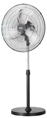 Immagine prodotto di VEVOR Ventilatore industriale da piedistallo, 570 mm, ventilatore con oscillazione a 90 gradi, ventilatore per soggiorno, casa e ufficio, nero