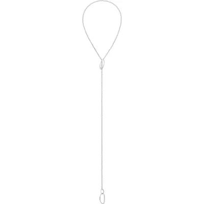 Produktbild von Halsketten   Y-Kette Calvin Klein Silber   Kollektion Sculptural - frau