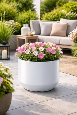 Obrázok produktu pre Kvetináč HEOS DBHEW570 56,8cm biely