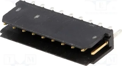 Obrázok produktu pre 1x zásuvka 2,54 mm, dosková, 10 kontaktov, samica, pre priechodné spoje (THT), 3A, 76384-310LF - konektor