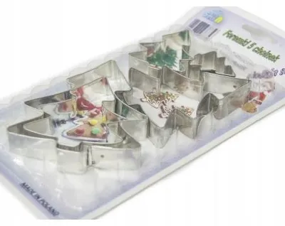 Obrázek produktu pro Vykrajovátka vánoční stromečky 5 kusů pro cukroví
