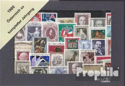 Produktbild von Briefmarken Österreich 1980 1980 postfrisch