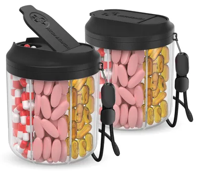 Productafbeelding van Pillendispenser met 7 Compartimenten - Ideaal voor Reizen