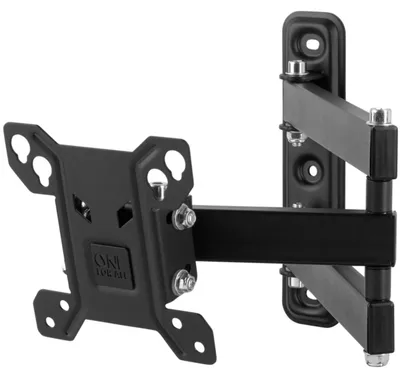 Produktbild von One For All SMART, 33 cm (13"), 68,6 cm (27"), 75 x 75 mm, 100 x 100 mm, 0 - 15°, Schwarz