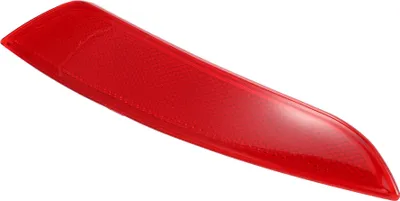 Produktbild von Stoßfängerreflektor kompatibel für VOLKSWAGEN GOLF VI MK6 2009-2013, Robustes ABS-Kunststoff-Rot Rückseitiger linker Stoßfängerreflektor Seitenmarkierer