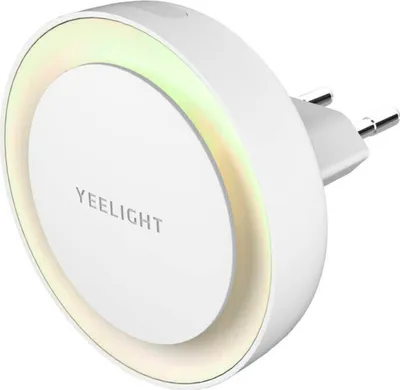 Zdjęcie produktu dla Yeelight | Lampka Nocna Z Czujnikiem Światła| 0,5 W | 2500-300 K | 25000 H | Led | 100-240 V