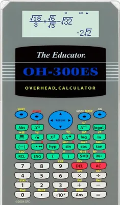 Produktbild von Casio OH-300 ES Overhead-Version des FX-82 ES/ FX-350 ES/FX-85 ES/FX-115 ES und FX-991 ES NEU