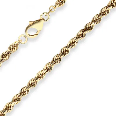 Produktbild von 4,4mm Armband Kordelkette Goldarmband Armschmuck aus 585 Gold Gelbgold 18cm