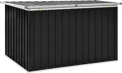 Produktbild von vidaXL Gartenbox Anthrazit 150x101x91 cm