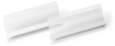 Produktbild von DURABLE Etikettentaschen 150 x 67 mm 10 St., 118119 transparent