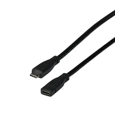 Produktbild von EFB USB3.2 Gen2 Verlängerungskabel C-C St-Bu, 0.2m, 10Gbit