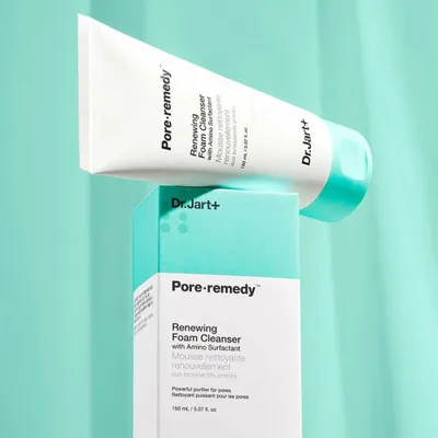 Produktbild von Dr.Jart+ Pore·remedy Renewing Foam Cleanser, Reinigungsschaum, Frauen, Jeder Hauttyp, Reinigend, Erneuernd, Glättend, Tube, WATER\AQUA\EAU, GLYCERIN, ACRYLATES COPOLYMER, POTASSIUM COCOYL GLYCINATE, DISODIUM...
