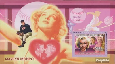 Produktbild von Briefmarken Guinea 2006 Mi Block1002 postfrisch Marilyn Monroe