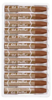 Immagine prodotto di Pastelli a olio marrone scuro, confezione da 12 pezzi, morbidi, ideali per pittura, disegno, sfumature e graffiti