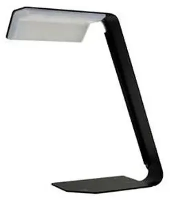 Stolová lampa, LED, 9 W, ALBA "Steelio", čierna