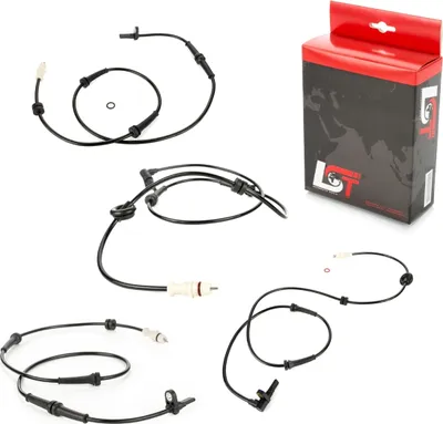 Produktbild von 4x ABS Sensor Raddrehzahlregler Set vorne hinten für FIAT SIENA 178 ALBEA 02-12