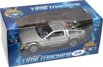 Immagine prodotto di WELLY DeLorean 1:24 Macchina del tempo "Ritorno al futuro II" 22441