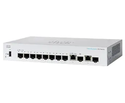 Obrázok produktu pre Cisco CBS350 Managed L3 Gigabit Ethernet (10/100/1000) 1U Black, Grey