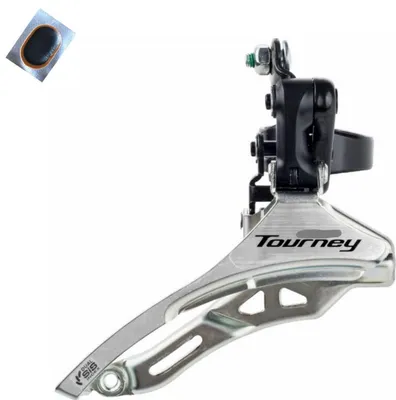 Produktbild von Shimano Tourney FDTY300 Umwerfer 6/7-fach Top Pull Schelle Ø 34,9 mm inkl. Schlauchflicken