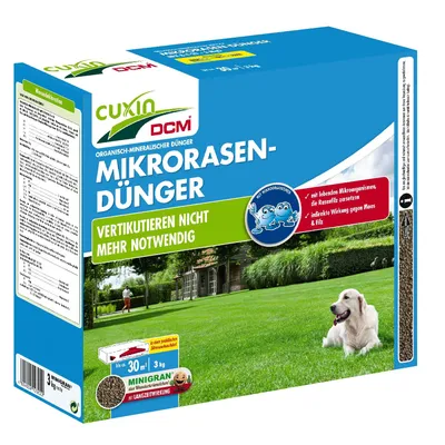 Produktbild von CUXIN DCM Mikro-Rasendünger 3 kg