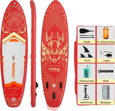 Produktbild von Aufblasbares SUP-Board, hohe Stabilität, langlebiges PVC-Material, SUPFW50C