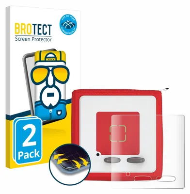 Produktbild von 2x BROTECT Fullscreen Schutzfolie für Tonies Toniebox Displayschutz Folie Fullcover Klar Transparent