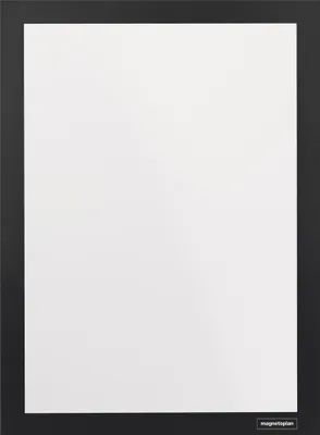 Image de magnetoplan 1132112 2 magnetoplan cadres magnétiques autocollants Magnetofix noir A6