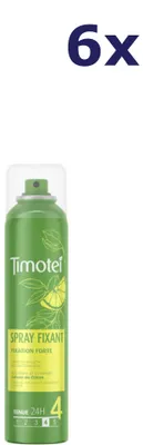 Productafbeelding van 6x Timotei haarlak spray 250ml fixation forte