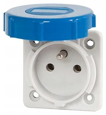 Produktbild von F-Elektro Tafelsteckdose 16A 250V 2P+E IP67