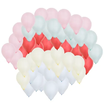 Obrázek produktu pro 50 balónků 22 cm vhodných pro naplnění héliem Balónky Oslava Dekorace Barva candy BWI