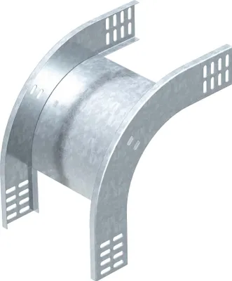 Obrázek produktu pro Obo Bettermann 7007063, Rohová spojovací tvarovka, Zinek, 90°, 60 mm, 200 mm