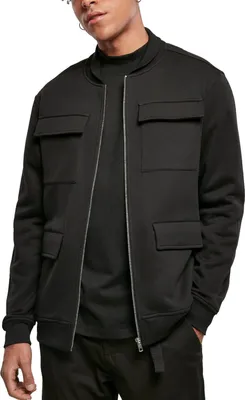 Produktbild von Urban Classics - M65 Sweat Bomber Jacke schwarz - S