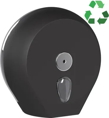 Image de Distributeur de papier toilette ECOLORED, ABS, noir mat