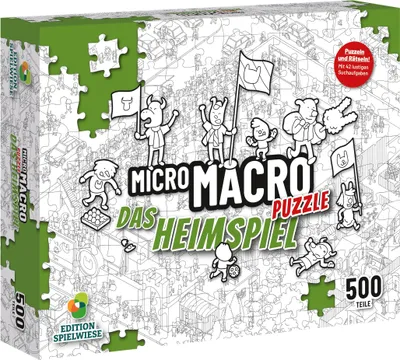 Produktbild von MicroMacro Puzzle #2 Heimspiel - Detektivspiel für kreative Entdecker ab 6