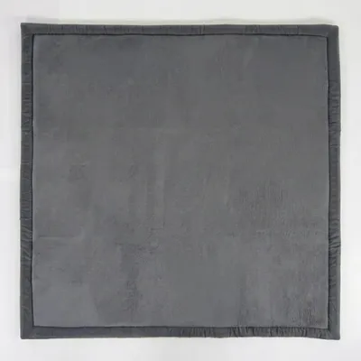 Immagine prodotto di CASABEL Tappeto Gioco Neonato in Velluto Grigio 150×180 cm, Morbido e Spesso, Schiuma Confortevole, Base Antiscivolo