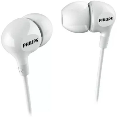 Obrázok produktu pre Philips SHE3550WT/00, Kábel, 11 - 22000 Hz, 12 g, Slúchadlá, Biela