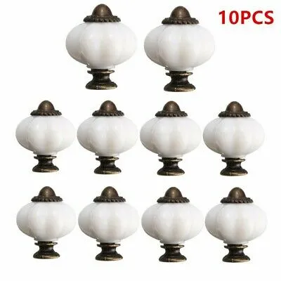 Produktbild von 10Stk Vintage Möbelknöpfe Knauf Schrankknopf Schublade Knopf Möbelgriffe